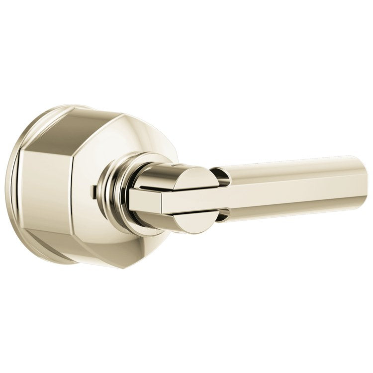 Handle Kit Invari Zinc 1 Lever Brilliance Polished Nickel for Pressure Balance Valve Trim 2-1/4 Inch - Image 1