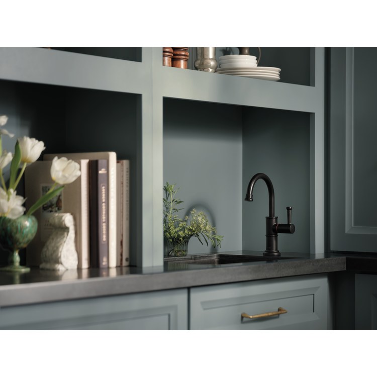 Beverage Faucet Artesso Instant Hot 1 Lever ADA Matte Black Arc 360 DEG Swivel 1 Hole 1.0 Gallons per Minute - Image 2