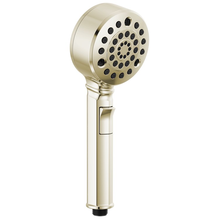 Handshower Invari H2Okinetic Brilliance Polished Nickel Multifunctional WaterSense ADA 1.75 Gallons per Minute 4 Inch - Image 1