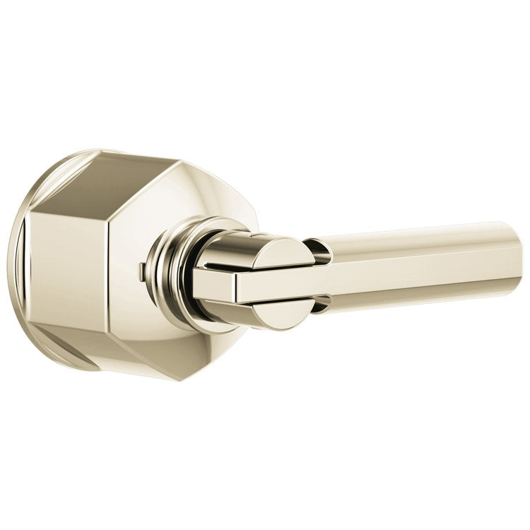 Handle Kit Invari Zinc 1 Lever Brilliance Polished Nickel for Sensori Thermostatic Valve Trim 2-1/4 Inch - Image 1