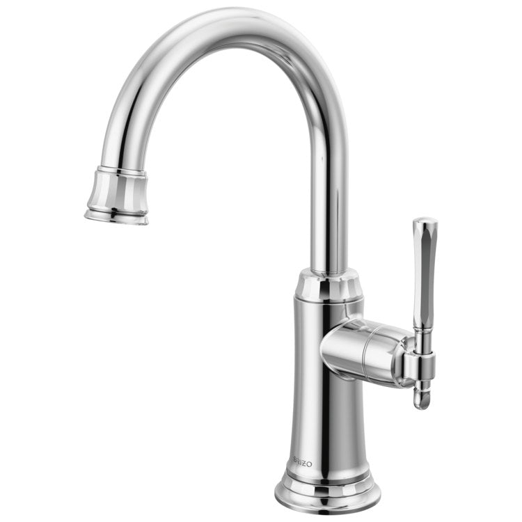 Beverage Faucet Tulham 1 Lever ADA Polished Chrome Arc 360 DEG Swivel 1 Hole 1.5 Gallons per Minute - Image 1