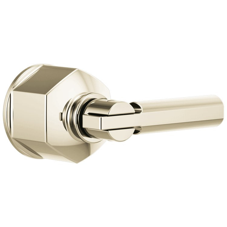Handle Kit Invari Zinc 1 Lever Brilliance Polished Nickel for Freestanding Tub Filler 2-1/8 Inch - Image 1