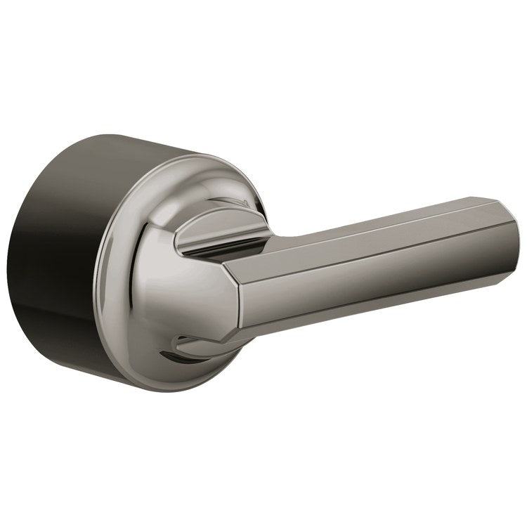 Handle Kit Levoir Zinc 1 Lever Brilliance Black Onyx ADA for Sensori Thermostatic Valve Trim 2-3/4 Inch - Image 1