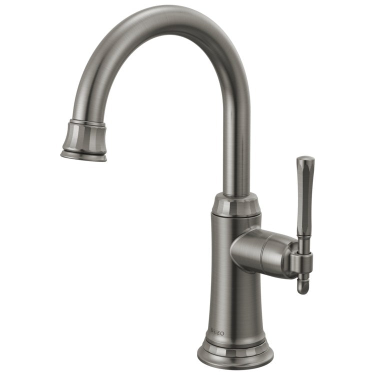 Beverage Faucet Tulham 1 Lever ADA Brilliance Luxe Steel Arc 360 DEG Swivel 1 Hole 1.5 Gallons per Minute - Image 1