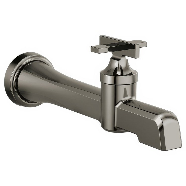 Lavatory Faucet Levoir 1 Cross ADA WaterSense Brilliance Black Onyx 1.5 Gallons per Minute Wall Fixed - Image 1