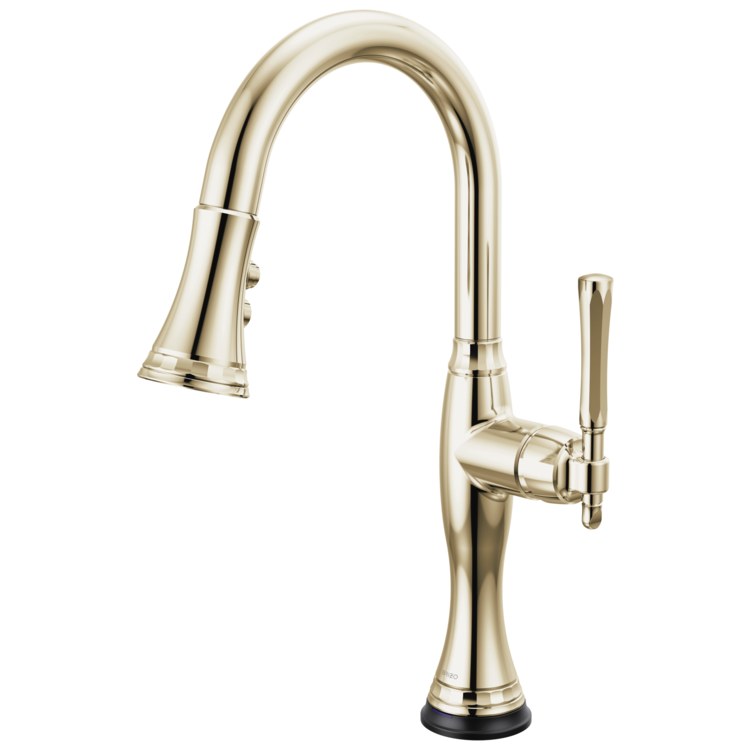 Prep Faucet Tulham SmartTouch Technology 1 Lever ADA Brilliance Polished Nickel Pull Down 2 Function Wand Aerated Stream/Spray 360 DEG Swivel 1.8 Gallons per Minute - Image 1