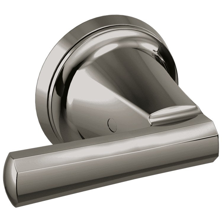 Handle Kit Levoir Zinc 2 Lever Brilliance Black Onyx ADA for Wall Mount Roman Tub Filler 3-3/16 Inch - Image 1