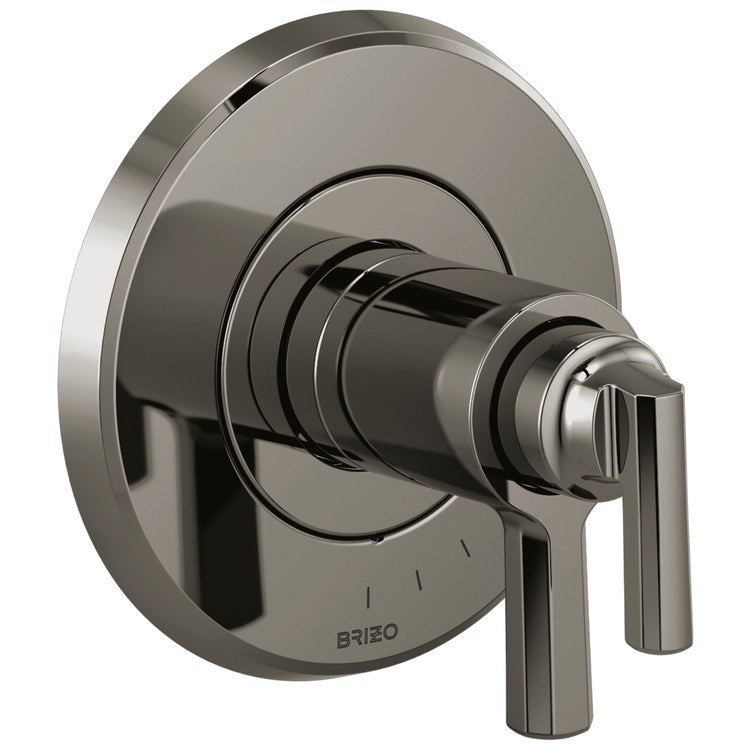 Thermostatic Trim Levoir TempAssure Less Handle Brilliance Black Onyx ADA 1.75 Gallons per Minute Brass 6-1/2 Inch - Image 1