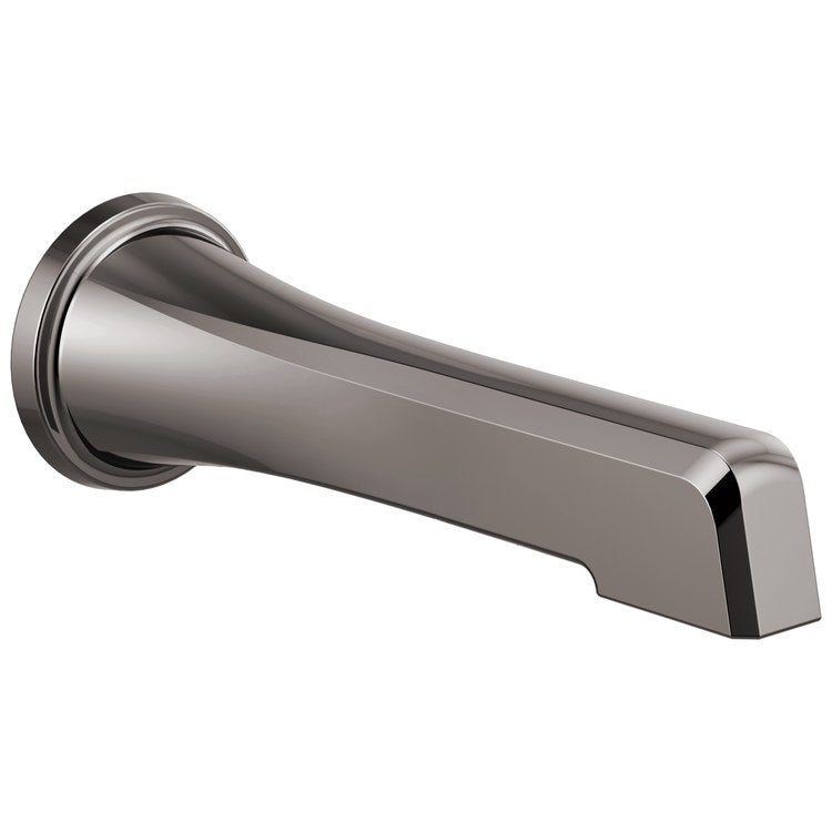 Tub Spout Levoir Non-Diverter Brilliance Black Onyx Brass 1/2 Inch NPT - Image 1