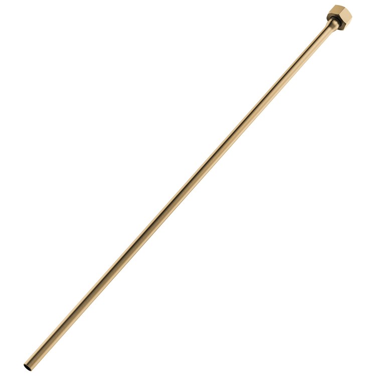 Supply Line Brilliance Luxe Gold 20 Inch Metal for Straight or Angle Supply Stops - Image 1