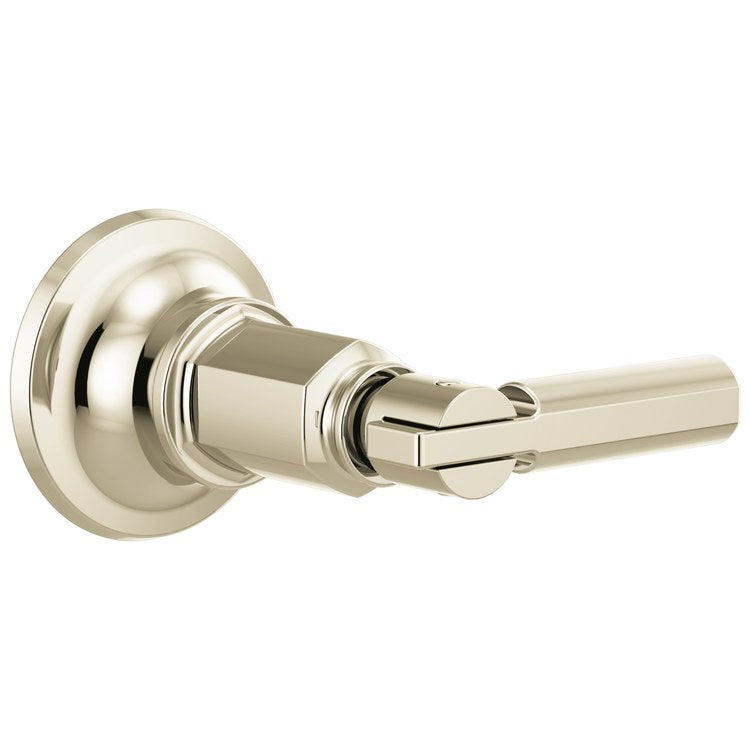 Volume Control Trim Invari Sensori 1 Lever Brilliance Polished Nickel ADA Brass 3-3/8 Inch - Image 1