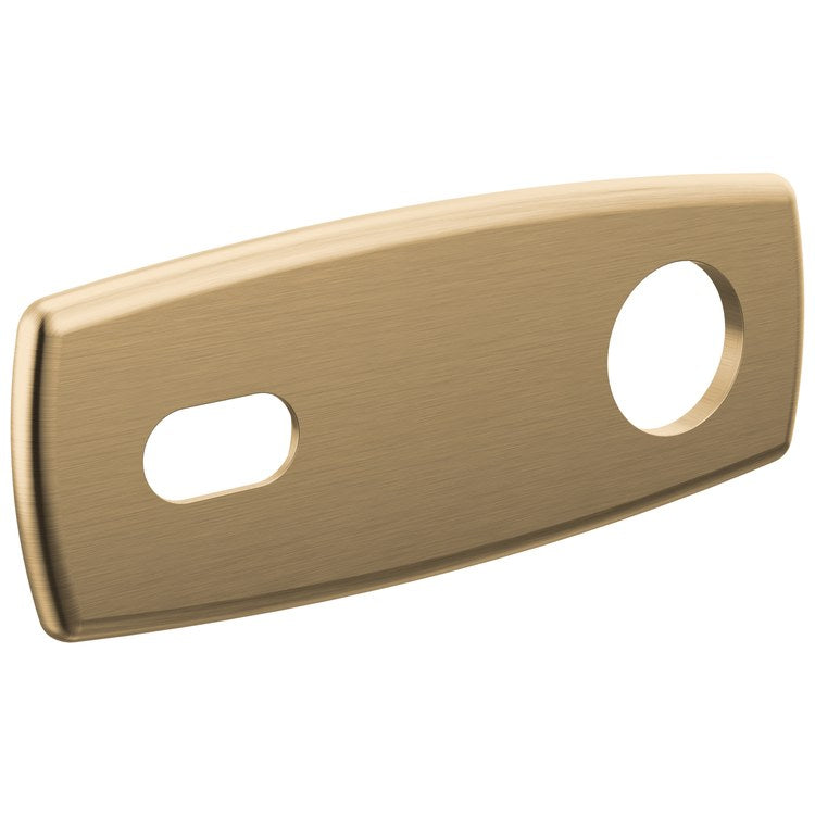 Cover Plate Allaria Wall Mounted Single Handle Brilliance Luxe Gold Zinc for Escutcheon Plate - Image 1