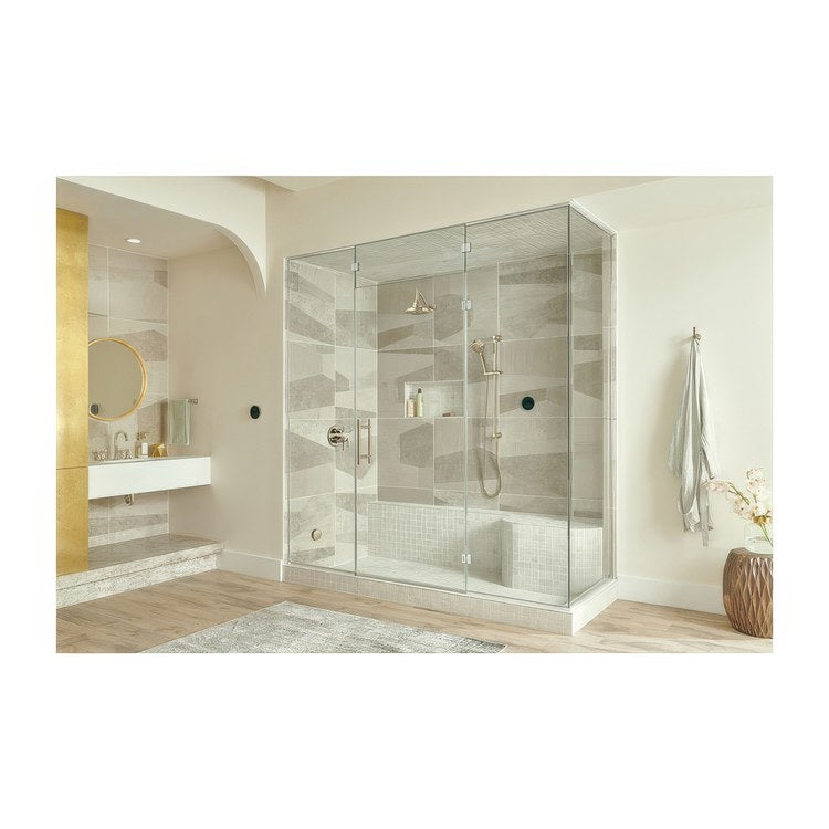 Handshower Set Invari Brilliance Polished Nickel 4 Function WaterSense ADA 1.75 Gallons per Minute 32-3/16 Inch Slide Bar - Image 3