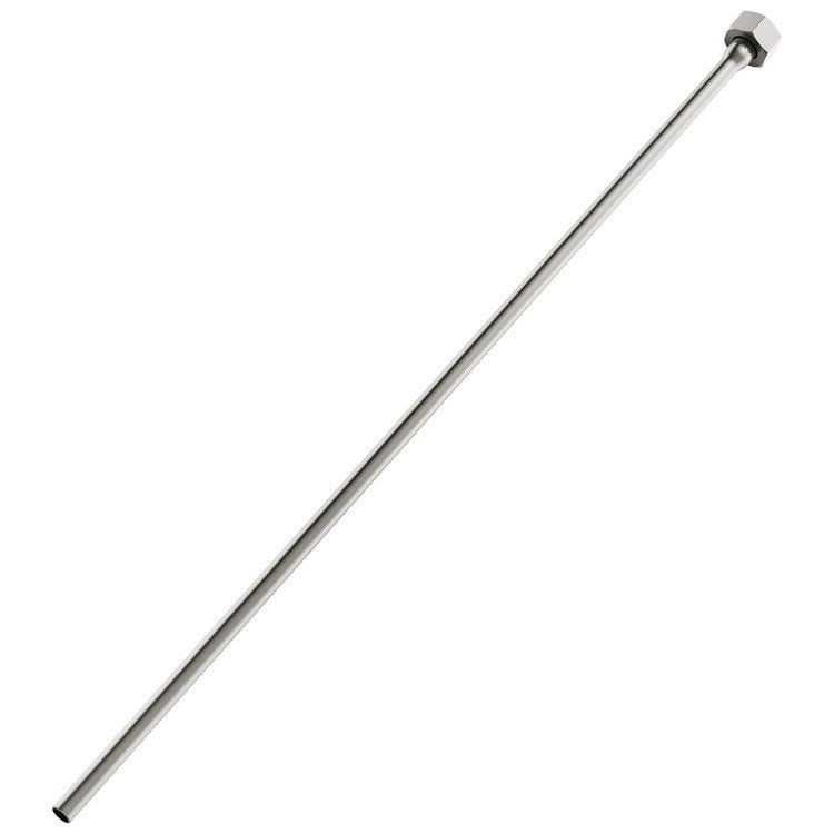 Supply Line Brilliance Luxe Nickel 20 Inch Metal for Straight or Angle Supply Stops - Image 1