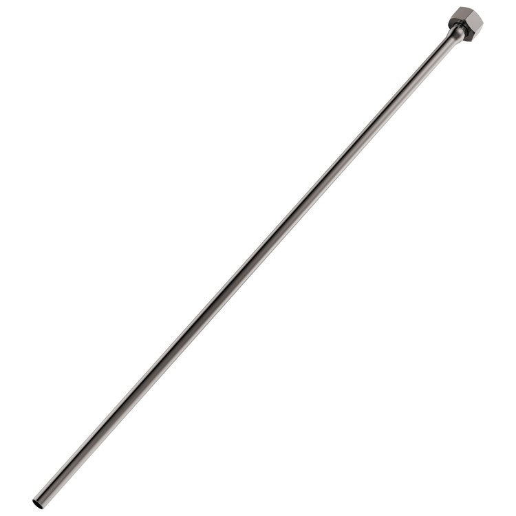 Supply Line Brilliance Black Onyx 20 Inch Metal for Straight or Angle Supply Stops - Image 1