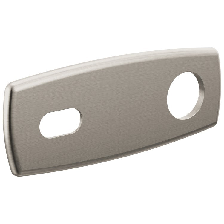 Cover Plate Allaria Wall Mounted Single Handle Brilliance Luxe Nickel Zinc for Escutcheon Plate - Image 1