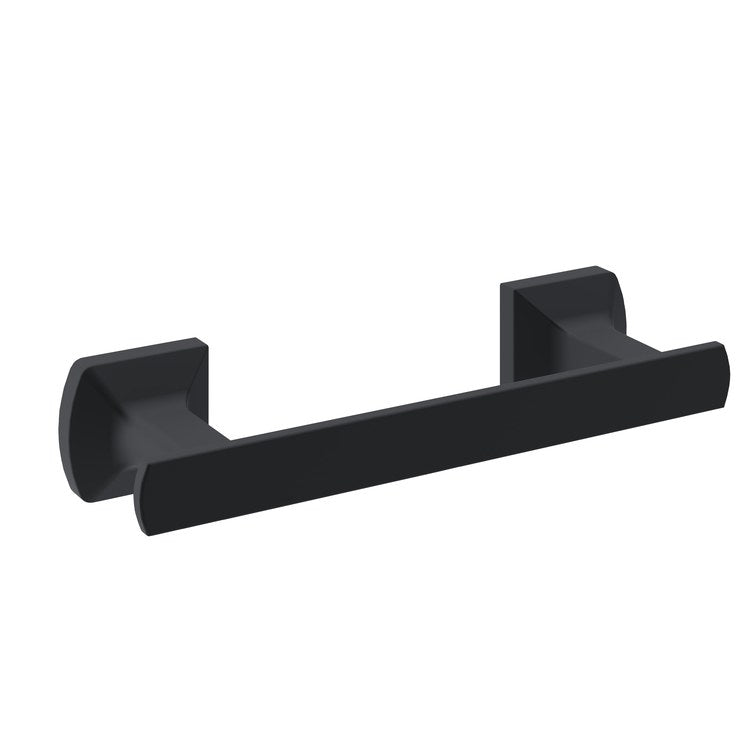 Towel Holder Verity Matte Black 1 Arm Metal 9-5/8 Inch - Image 1