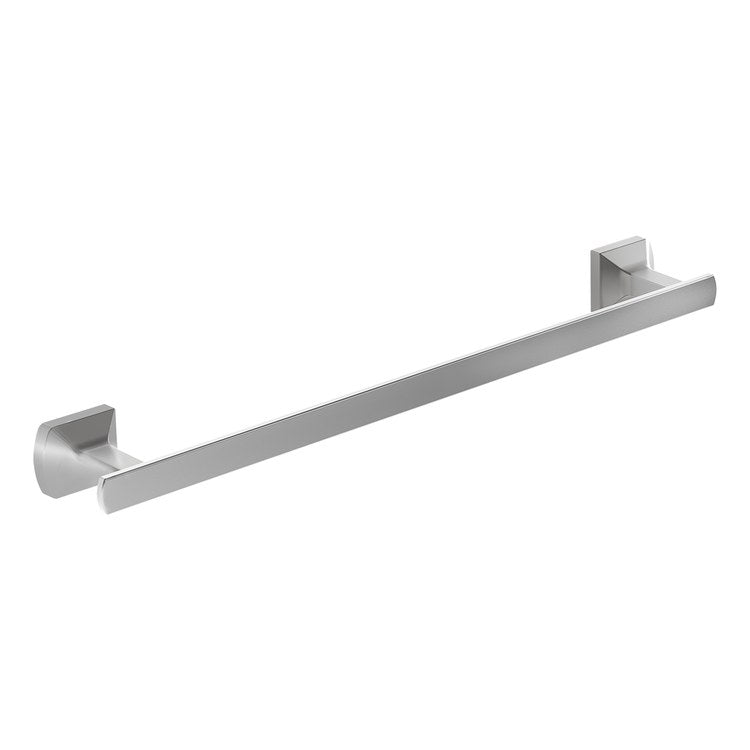 Towel Bar Verity 18 Inch Polished Chrome Metal Wall Mount 2-5/8 Inch - Image 1