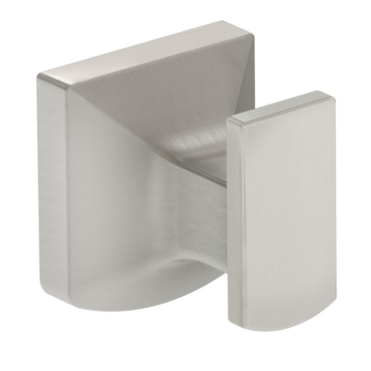 Robe Hook Verity Satin Nickel 2-1/8 Inch 1-3/4 Inch Wall Mount Metal - Image 1