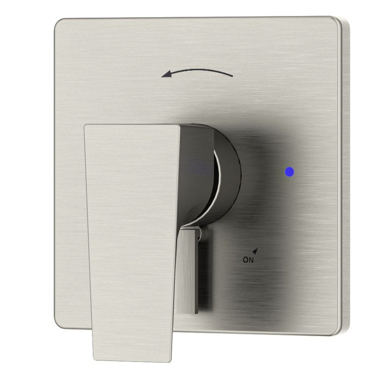 Shower Trim Verity Versaflex Diverter Valve 2 Lever Satin Nickel ADA for S16 or S26 Series Symmons Temptrol Valve Required - Image 1