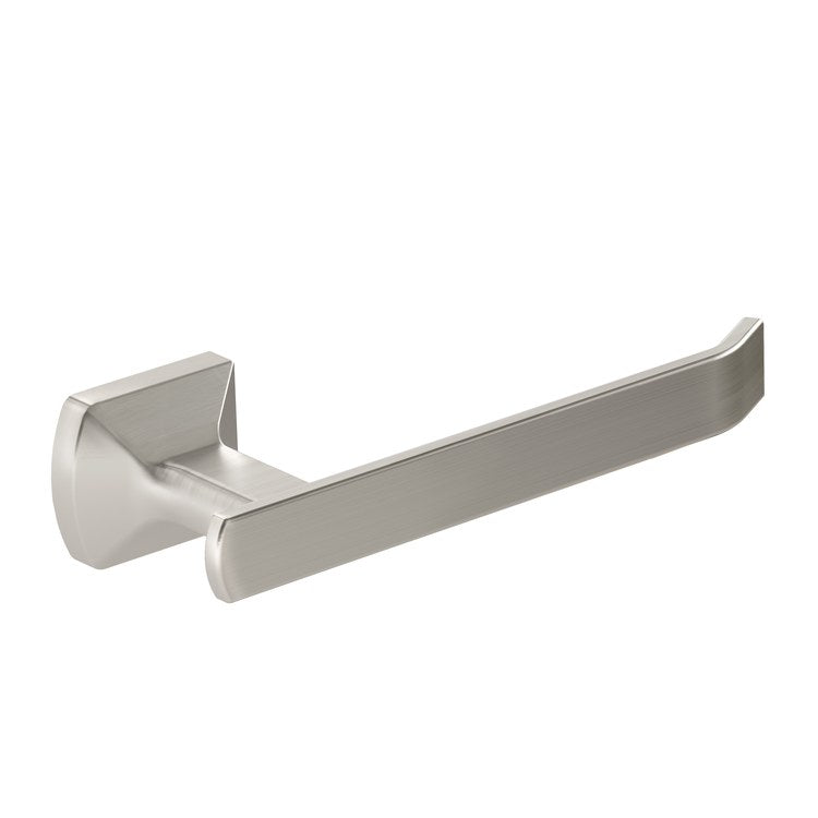 Toilet Paper Holder Verity Satin Nickel Metal 2-5/8 Inch Wall Mount - Image 1