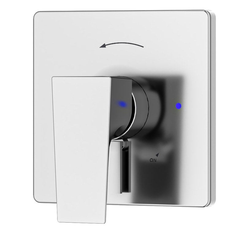 Shower Trim Verity Versaflex Diverter Valve 2 Lever Polished Chrome ADA for S16 or S26 Series Symmons Temptrol Valve Required - Image 1