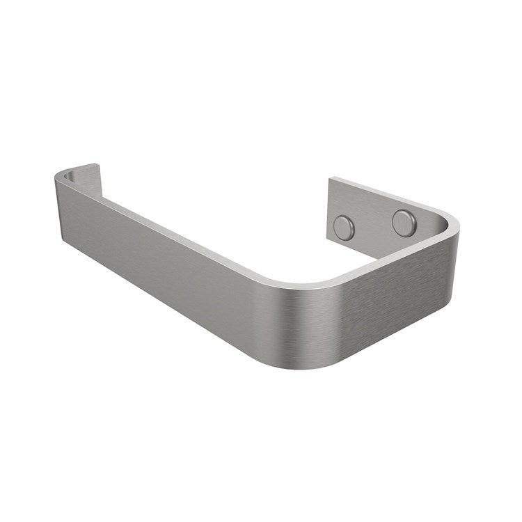Toilet Paper Holder Odile Suite Brushed Chrome Aluminum 3-1/2 Inch Wall Mount - Image 2