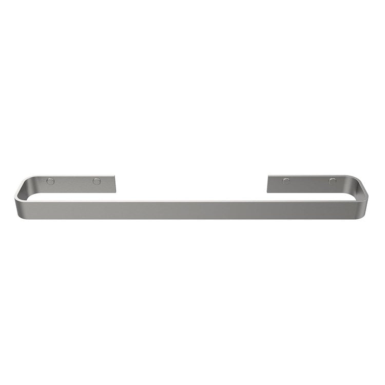 Towel Bar Odile Suite 18 Inch Single Brushed Chrome Brass Wall Mount - Image 3