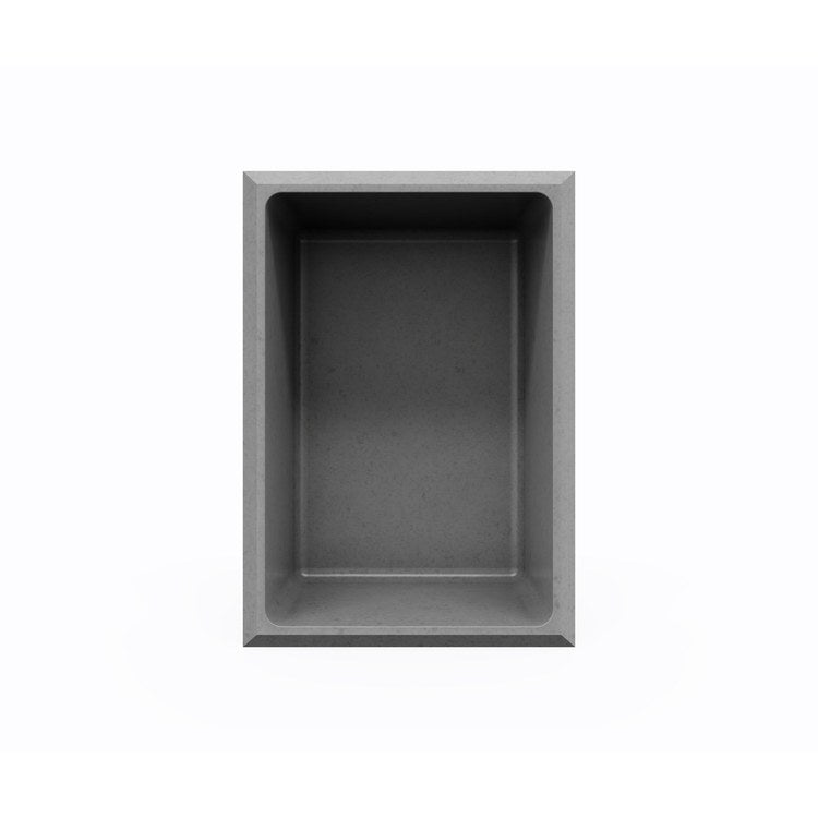 Shelf Recessed Ash Gray