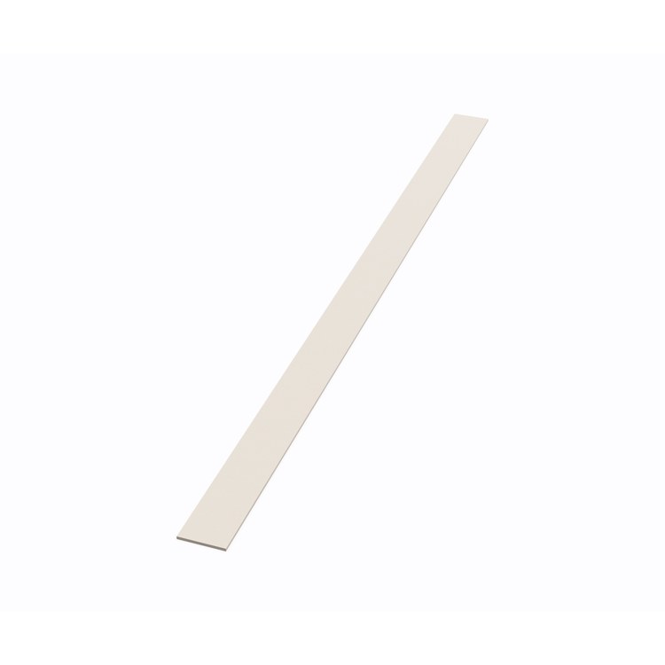 Batten Strip 72 x 3-3/4 Inch Tahiti White Swanstone