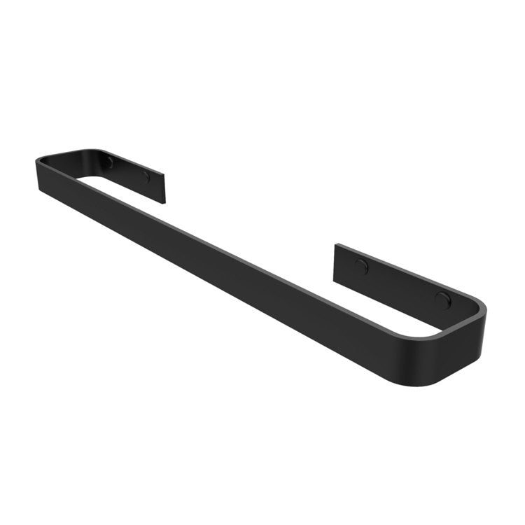 Towel Bar Odile Suite 18 Inch Single Matte Black Brass Wall Mount - Image 2