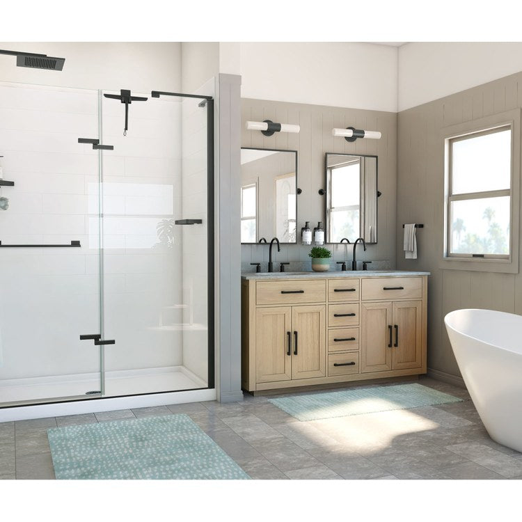 Towel Bar Odile Suite 18 Inch Single Matte Black Brass Wall Mount - Image 1
