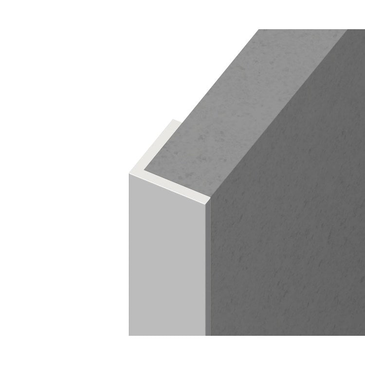 Trim Kit Edge Aluminum White 96 Inch - Image 2