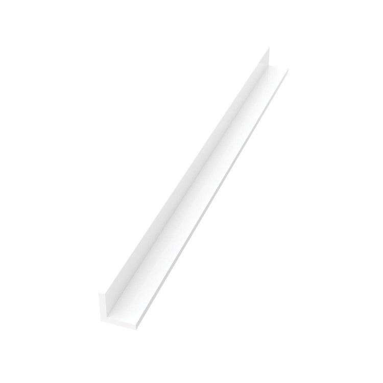 Trim Kit Edge Aluminum White 96 Inch - Image 1