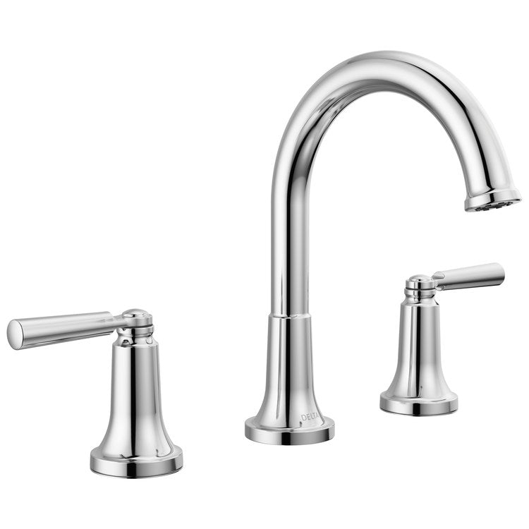 Lavatory Faucet Saylor Widespread 2 Lever ADA WaterSense Chrome 1.2 Gallons per Minute 5-3/16 Inch - Image 1