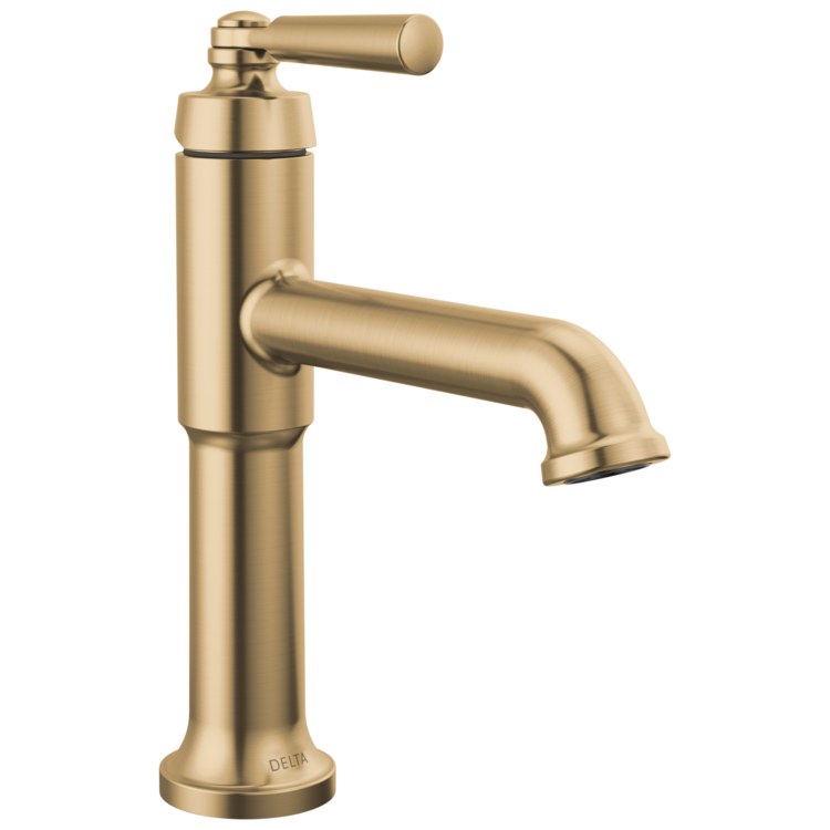 Lavatory Faucet Saylor 1 Lever ADA WaterSense Brilliance Champagne Bronze 1.2 Gallons per Minute 4-1/2 Inch - Image 1