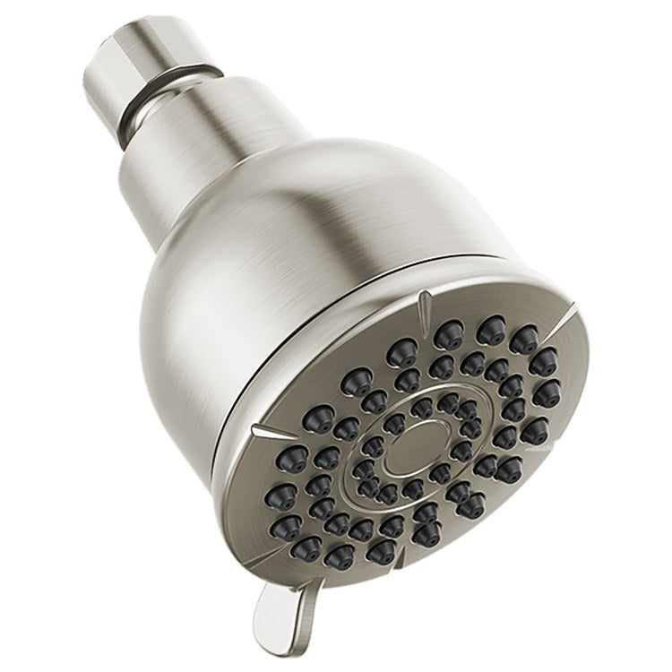 Showerhead Foundations 1 Functions Brilliance Stainless 4-1/4 Inch 1.75 Gallons per Minute - Image 1