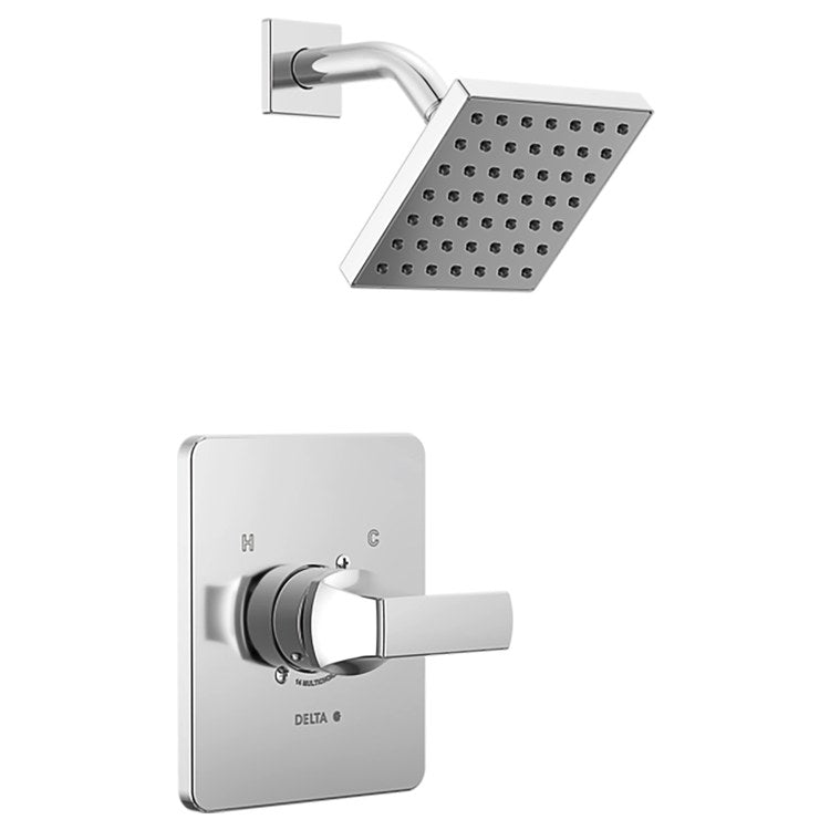 Shower Trim Velum 14 Series Monitor 1 Lever Chrome ADA 1.75 Gallons per Minute