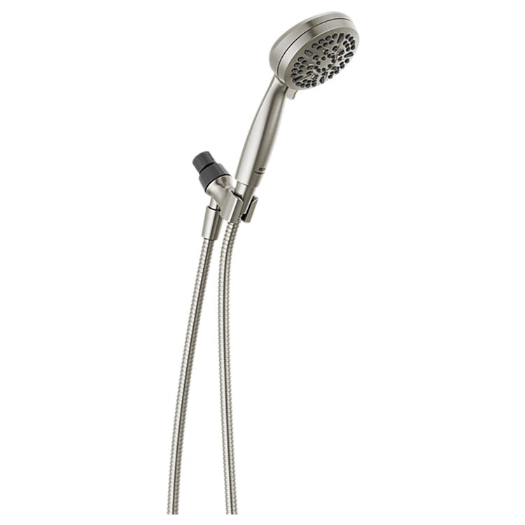 Handshower Universal Showering Spotshield Brushed Nickel WaterSense 1.75 Gallons per Minute 4-3/8 Inch - Image 1