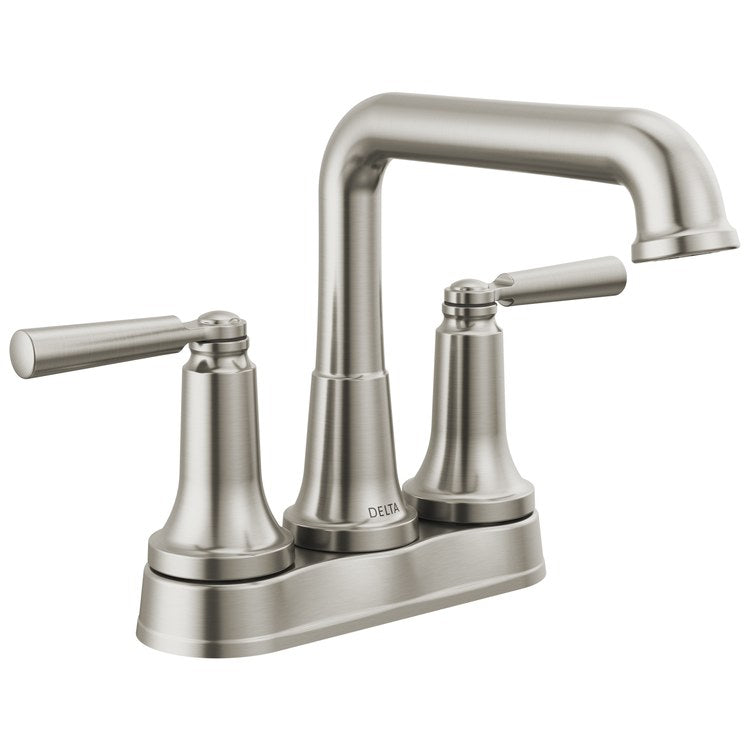 Lavatory Faucet Saylor Tract-Pack Centerset 2 Lever ADA WaterSense Brilliance Stainless 1.2 Gallons per Minute - Image 1