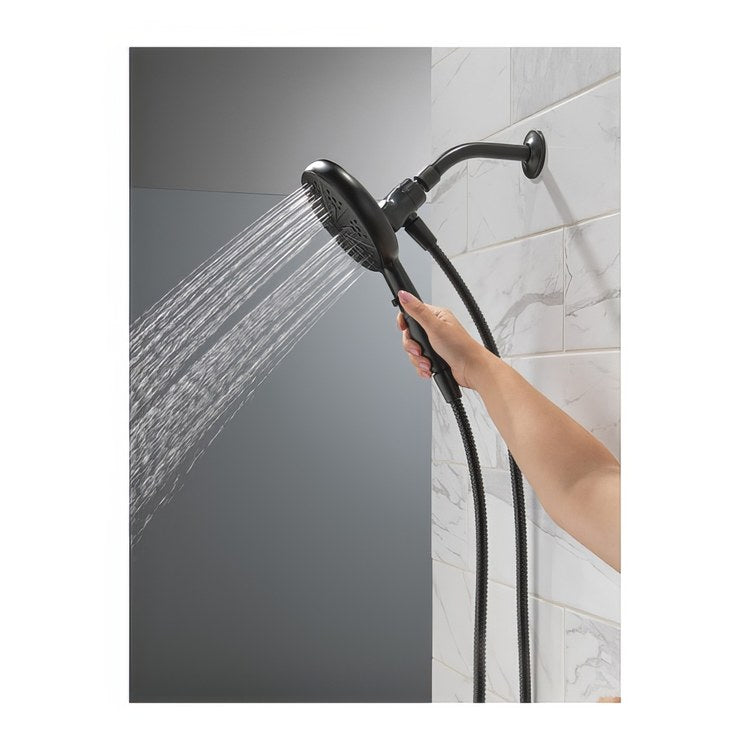 Handshower SureDock Universal Showering Satin Nickel WaterSense 1.75 Gallons per Minute 6-1/4 Inch - Image 2