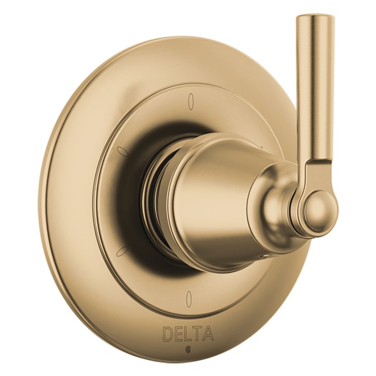 Diverter Trim Saylor 3 Port 6 Functions Brilliance Champagne Bronze 1 Lever ADA - Image 1