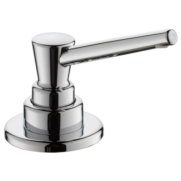 Soap Dispenser Chrome Deck Mount Pump 13 Ounce 3-5/32 Inch - Image 1