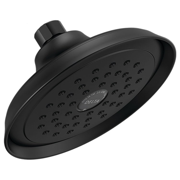 Showerhead Silverton 1 Functions Touch-Clean Matte Black 5-3/4 Inch 1.75 Gallons per Minute Round - Image 1