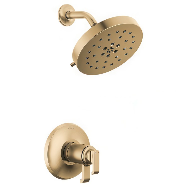 Shower Trim Tetra 17T Series Tempassure 2 Lever Lumicoat Champagne Bronze