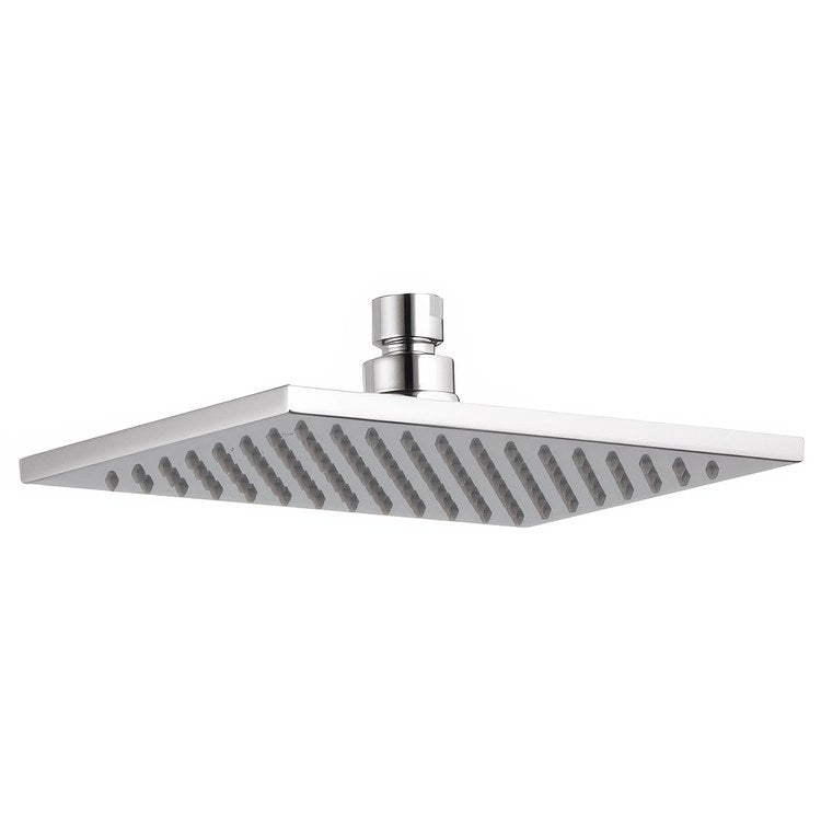 Showerhead Universal Showering Components 1 Functions Touch-Clean Raincan Overhead Lumicoat Champagne Bronze 8-5/8 Inch 2.5 Gallons per Minute Square - Image 1