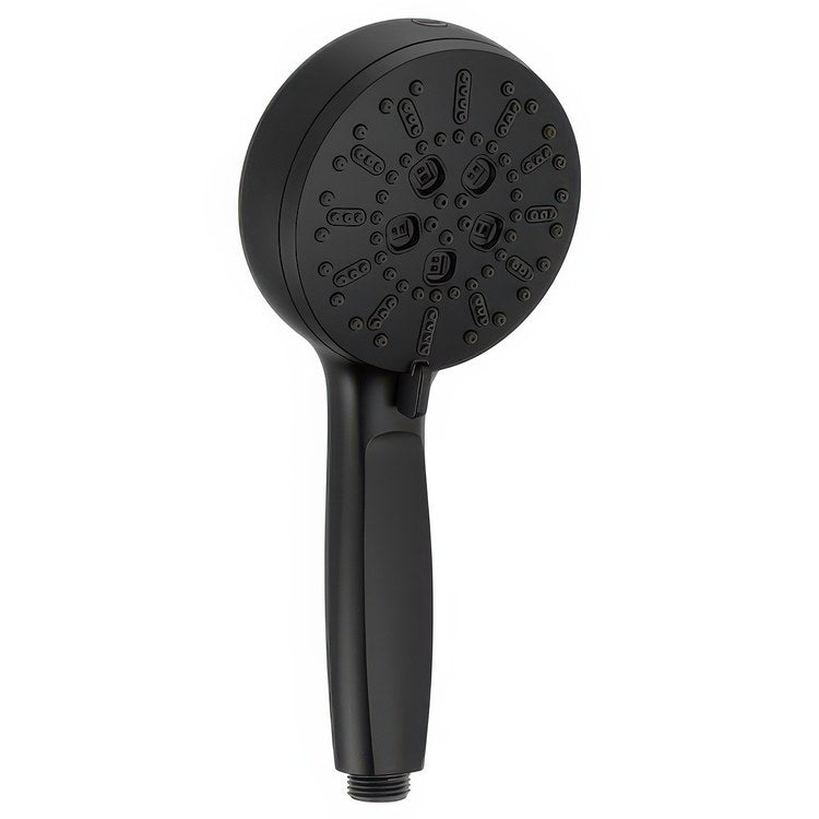 Handshower Universal Showering Matte Black WaterSense 1.75 Gallons per Minute 4-1/2 Inch - Image 1