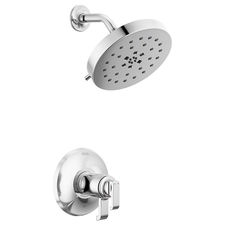 Shower Trim Tetra 17T Series Tempassure 2 Lever Lumicoat Chrome - Image 1