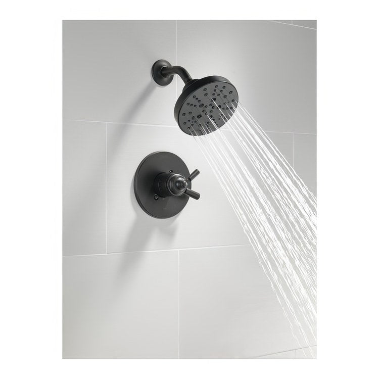 Shower Trim In2ition Saylor 17 Series 2 Lever Matte Black WaterSense ADA 1.75 Gallons per Minute - Image 2