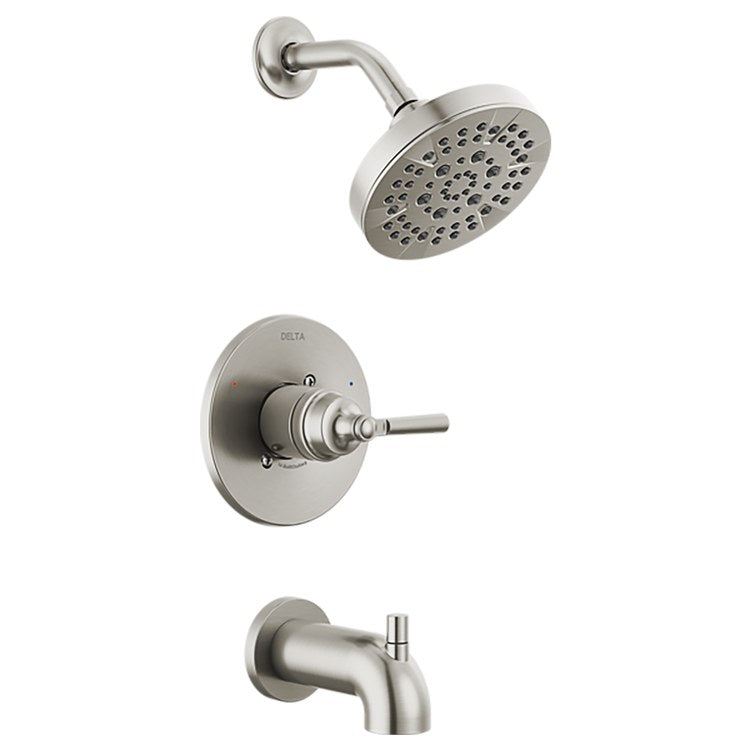 Tub and Shower Trim Monitor Saylor 14 Series 1 Lever Brilliance Stainless WaterSense ADA 1.75 Gallons per Minute - Image 1